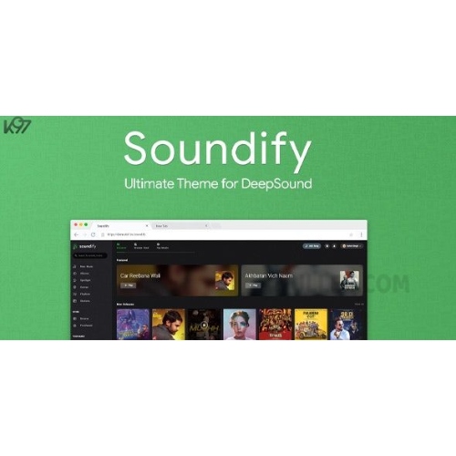 Soundify-The-Ultimate-DeepSound-Theme.jpg Soundify – The Ultimate DeepSound Theme - Image 1