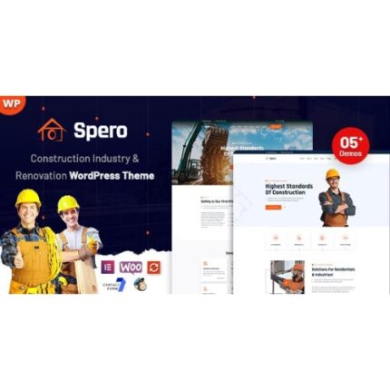 Spero – Construction Industry WordPress Theme