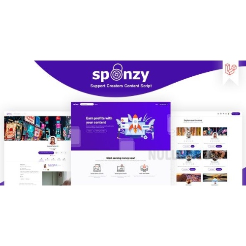 Sponzy-Support-Creators-Content-Script.jpg Sponzy – Support Creators Content Script - Image 1