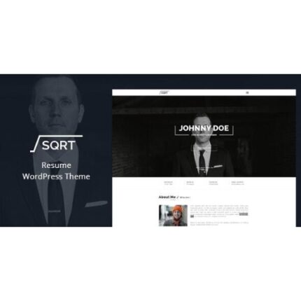 Squareroot – WordPress Resume Theme