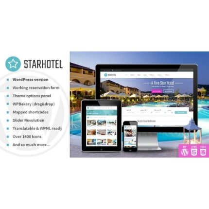 Starhotel – Hotel WordPress Theme