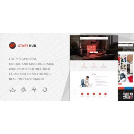 StartHub – Clean Multipurpose Business WordPress Theme