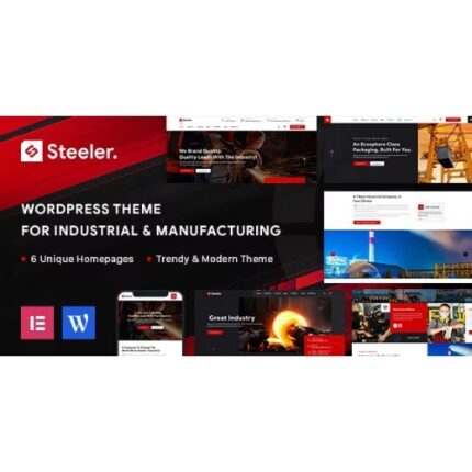 Steeler – Industrial & Manufacturing WordPress Theme