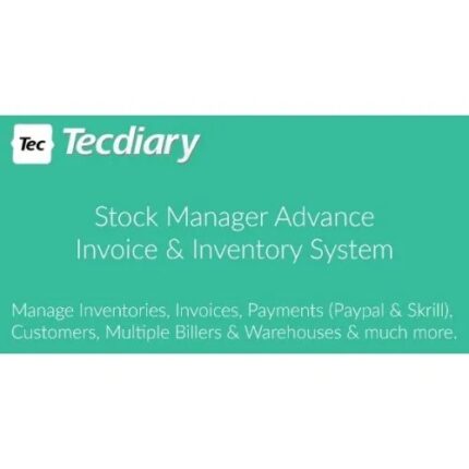 Stock Manager Advance (Invoice & Inventory System)