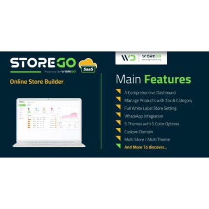 StoreGo SaaS – Online Store Builder