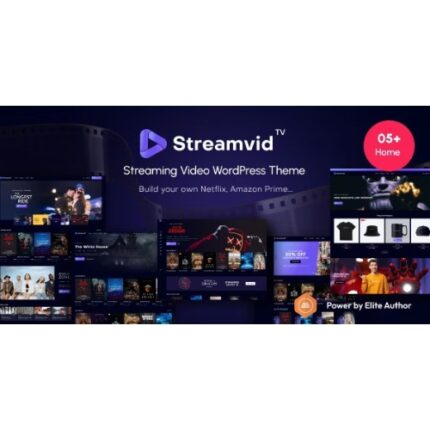 StreamVid – Streaming Video WordPress Theme