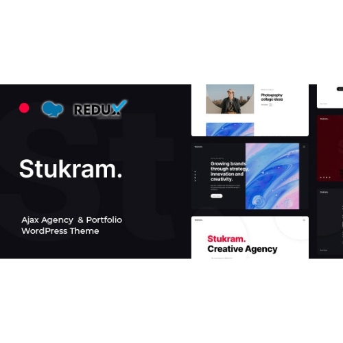 Stukram-AJAX-Agency-Portfolio-WordPress-Theme.jpg Stukram – AJAX Agency & Portfolio WordPress Theme - Image 1