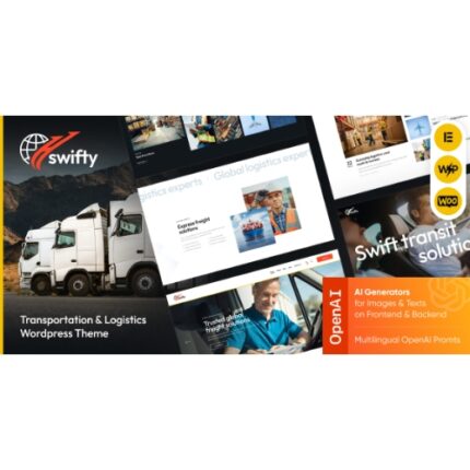Swifty – Transportation & Logistics WordPress Theme