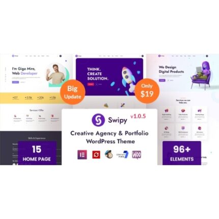 Swipy – Creative Agency WordPress Theme