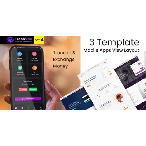 TRANS-MAX-Online-Money-Transfer-Platform.jpg TRANS MAX – Online Money Transfer Platform - Image 1