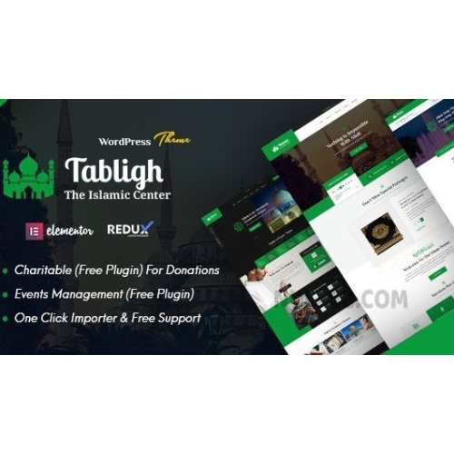 Tabligh-Islamic-Institute-Mosque-WordPress-Theme-531x300-1.jpg Tabligh – Islamic Institute & Mosque WordPress Theme + RTL - Image 1