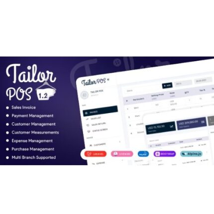TailorPos – Pos and Order Management System