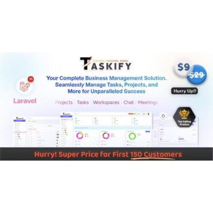 Taskify – Project Management – Task Management & Productivity Tool