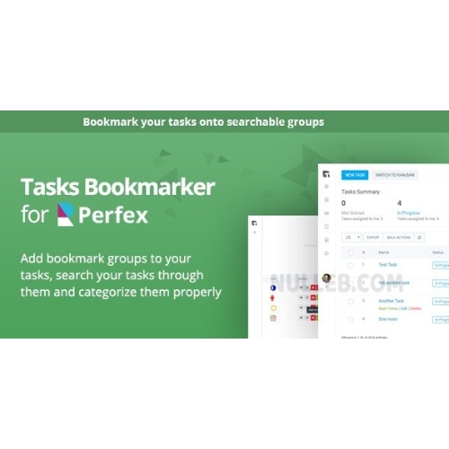 Tasks-Bookmark-module-for-Perfex-CRM.jpg Bookmarks for Tasks – Perfex CRM module to organize your tasks in bookmarks - Image 1