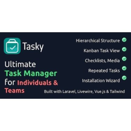 Tasky – Complete Task Management Solution