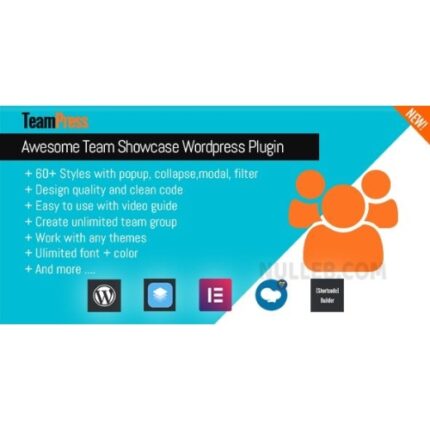 TeamPress – Team Showcase plugin