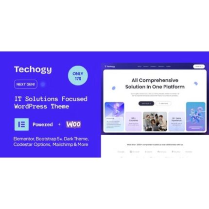 Techogy – IT Solutions & Services WordPress Theme