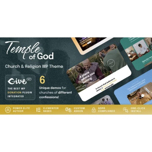 Temple-of-God-Religion-and-Church-WordPress-Theme.jpg Temple of God – Religion and Church WordPress Theme - Image 1