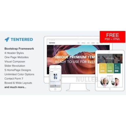Tentered – Multi Purpose WordPress Theme