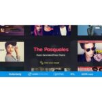 The Pasquales – DJ, Artist and Music Band WordPress Theme