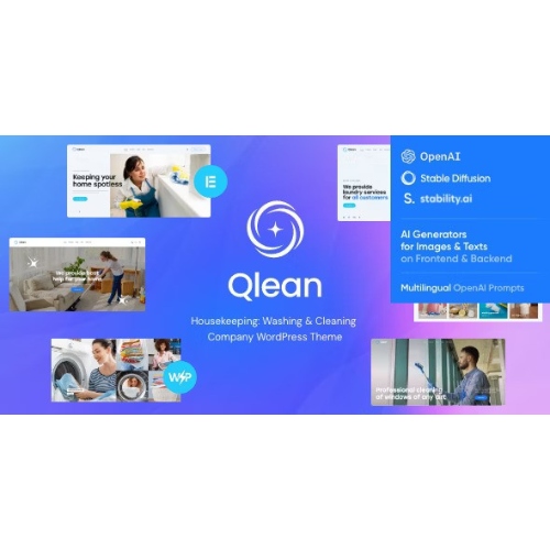 The-Qlean-Housekeeping-Washing-Cleaning-Company-WordPress-Theme.jpg The Qlean | Housekeeping: Washing & Cleaning Company WordPress Theme - Image 1