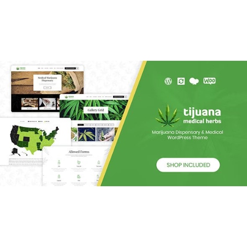 Tijuana-Marijuana-Dispensary-Medical-WordPress-Theme.jpg Tijuana – Marijuana Dispensary & Medical WordPress Theme - Image 1