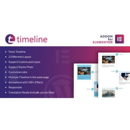 Timeline for Elementor WordPress Plugin