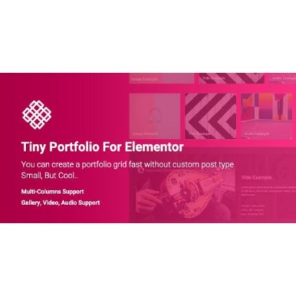Tiny Portfolio Widget For Elementor