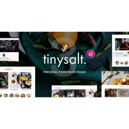 TinySalt – Personal Food Blog WordPress Theme