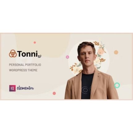 Tonni – Personal Portfolio WordPress Theme