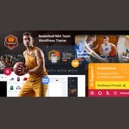 Tornados | Basketball NBA Team WordPress Theme