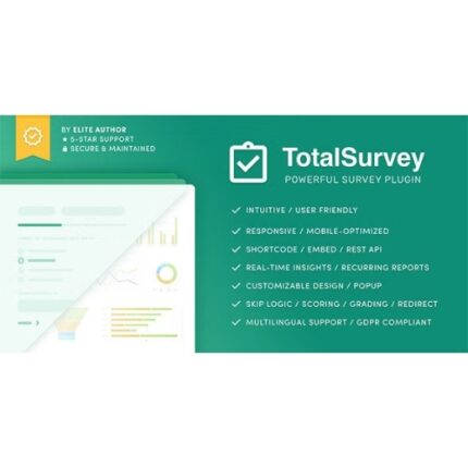 Total Survey – Responsive WordPress Survey Plugin
