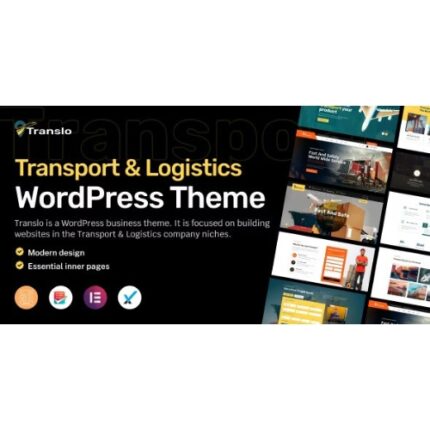 Translo – Logistics and Transportation WordPress Theme
