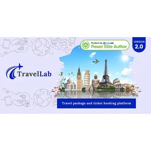 TravelLab-Travel-Package-Ticket-Booking-Platform.jpg TravelLab – Travel Package & Ticket Booking Platform - Image 1