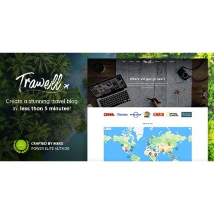 Trawell – Travel Blog WordPress Theme