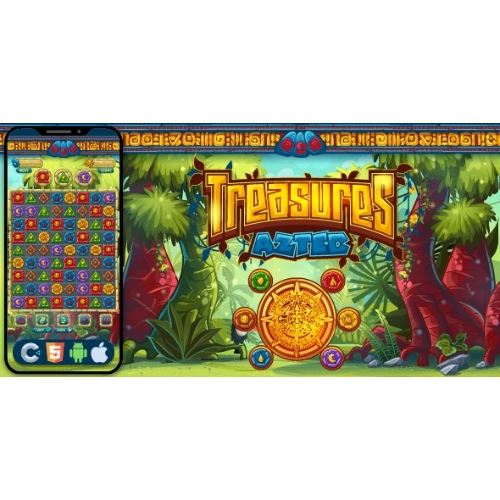 Treasure-Aztec-Html5-game-Construct-3.jpg Treasure Aztec – Html5 game, Construct 3 - Image 1