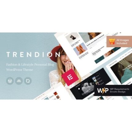Trendion | A Personal Lifestyle Blog and Magazine WordPress Theme