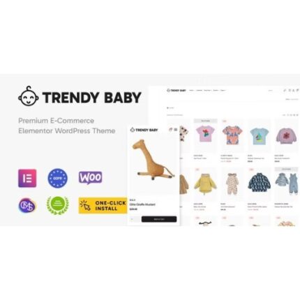 Trendy Baby – Children and Kids Store WordPress Theme