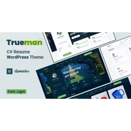 Trueman – CV Resume WordPress Theme