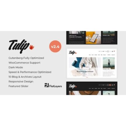 Tulip – Responsive WordPress Blog Theme