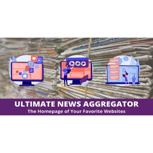 Ultimate-News-Aggregator.jpg Ultimate News Aggregator - Image 1