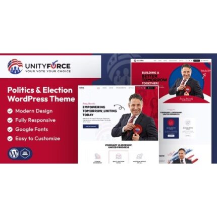 UnityForce | Politics & Election WordPress Theme