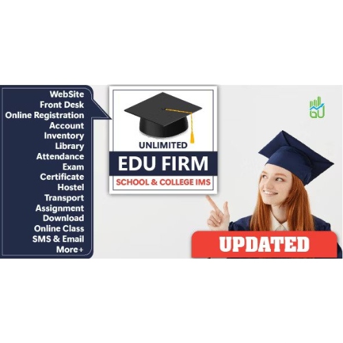 Unlimited-Edu-Firm-School-College-Information-Management-System.jpg Unlimited Edu Firm School & College Information Management System - Image 1