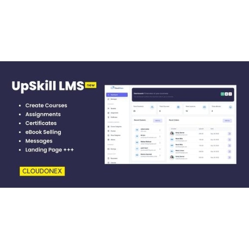 UpSkill-LMS-Learning-Management-System-Nulled.jpg UpSkill LMS -Learning Management System - Image 1