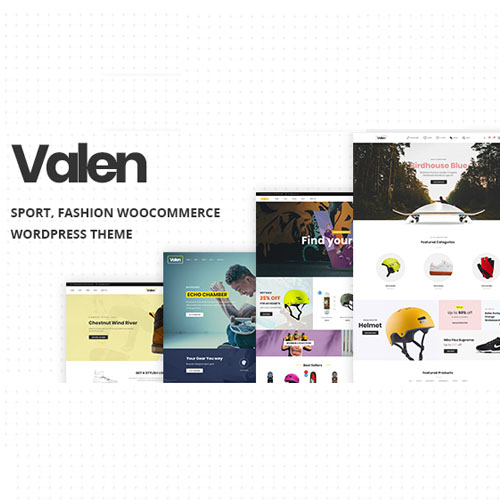 Valen.jpg Valen – Sport, Fashion WooCommerce WordPress Theme - Image 1