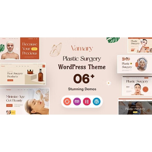 Vamary-Plastic-Surgery-WordPress-Theme.jpg Vamary – Plastic Surgery WordPress Theme - Image 1