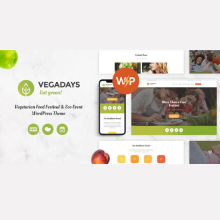 VegaDays – Vegetarian Food Festival & Eco Event WordPress Theme