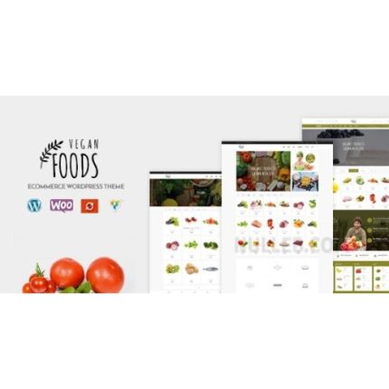 Vegan Food – Organic Store Responsive WooCommerce WordPress Theme