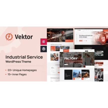 Vektor – Industrial Service WordPress Theme