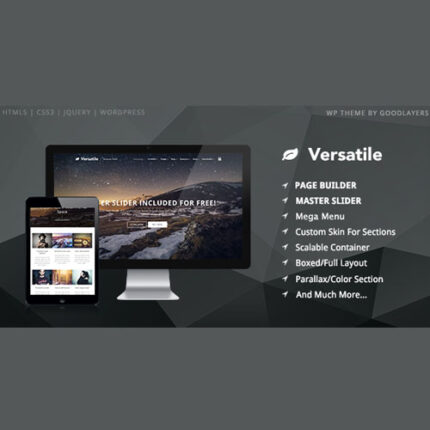 Versatile – Responsive Multi-Purpose WordPress